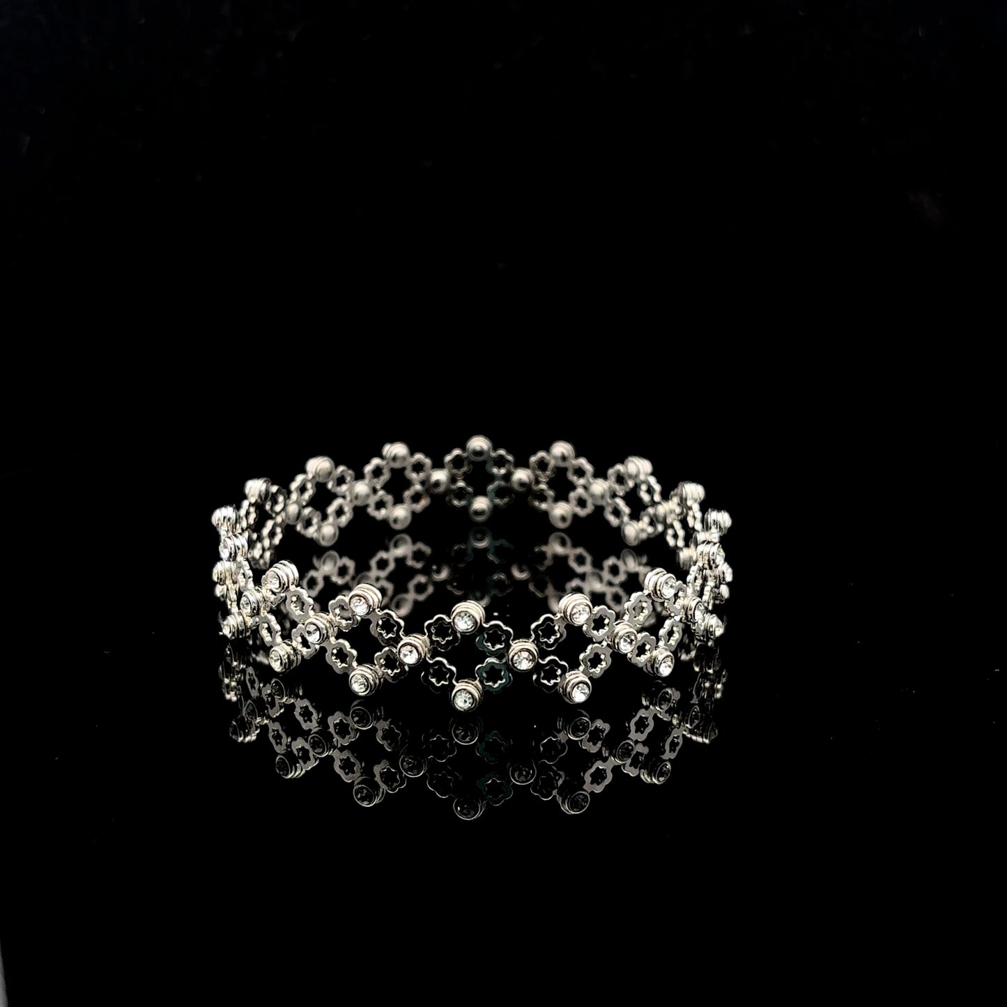 Sterling Silver Ring cum Bracelet for Women, Girls & Ladies