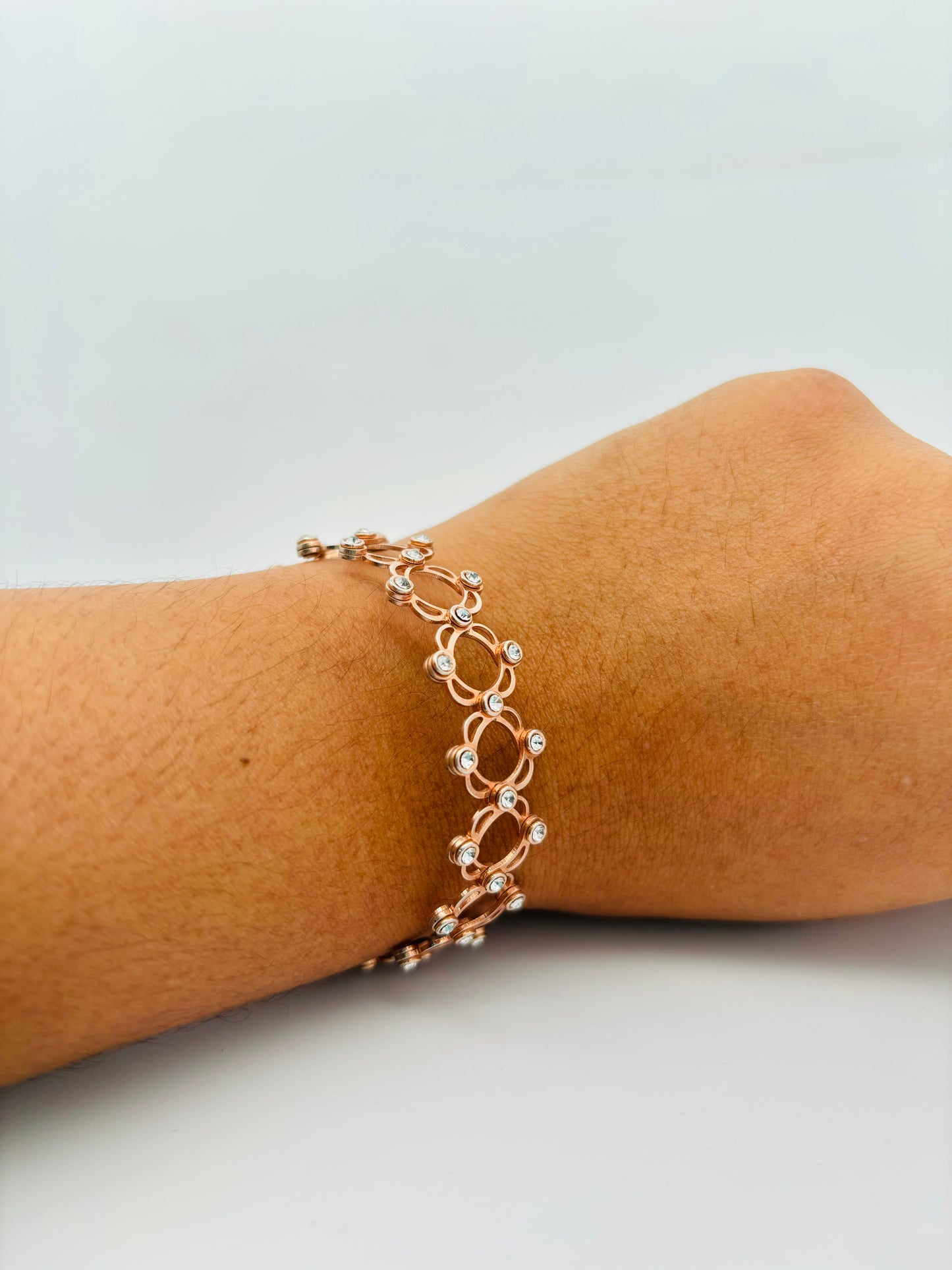 Sterling Silver Ring cum Bracelet for Women, Girls & Ladies