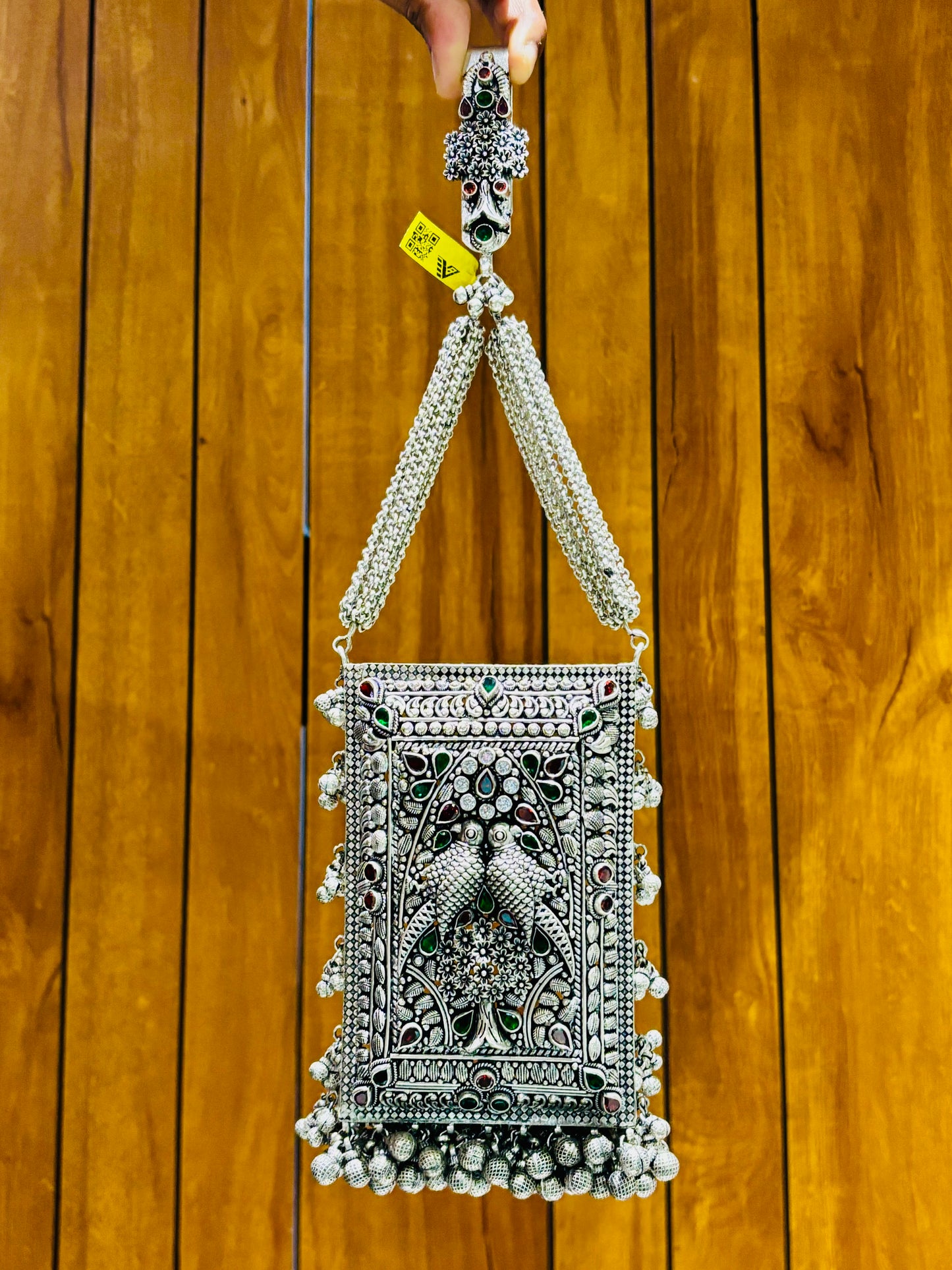 Silver Juda With Parrot & Antique Design